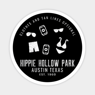 Hippie Hollow Park Austin Texas Magnet